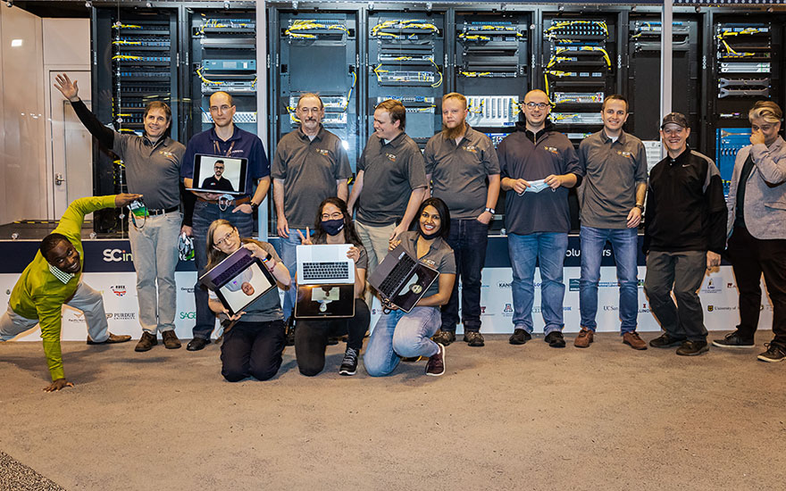 SCinet team